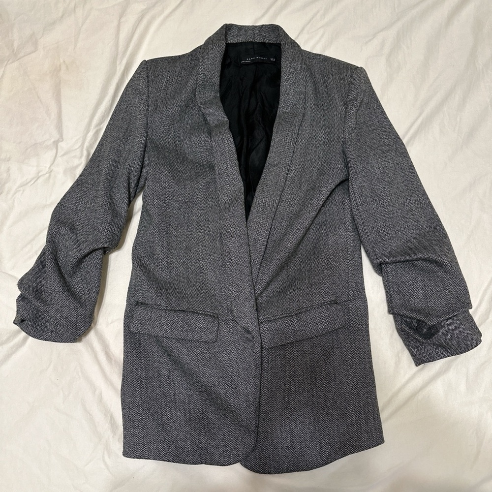 Zara Charcoal Women's Blazer